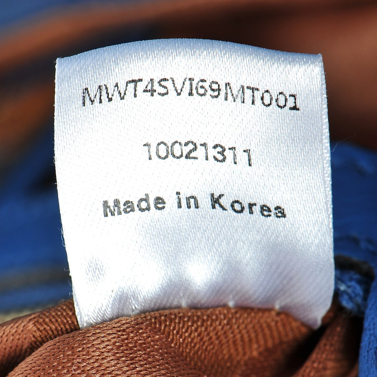 Visetos Satchel Cognac Multicolor