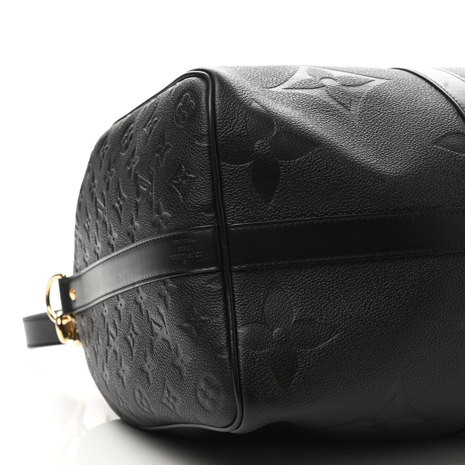 Louis Vuitton Empreinte Monogram Giant Keepall Bandouliere 45 Black 8 of 9