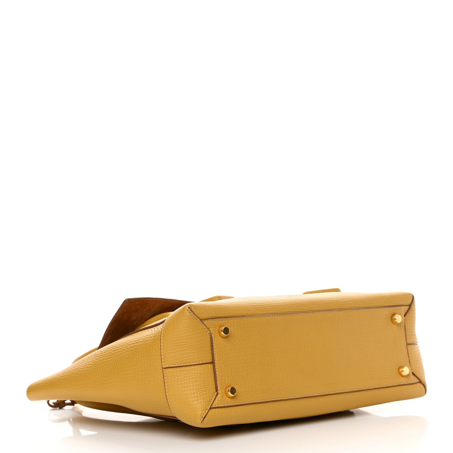 Bottega Veneta Grainy Calfskin Small Arco Curry 4 of 13