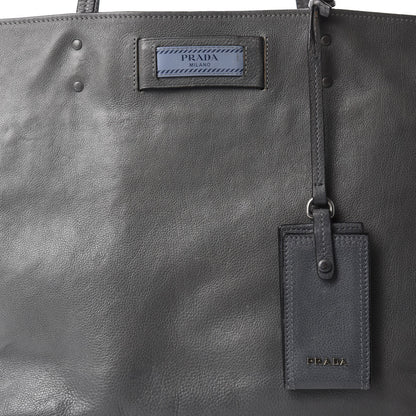 Prada Glace Calf Etiquette Tote Astrale 17 of 17