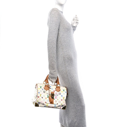 Louis Vuitton Monogram Speedy 30 White 2 of 7