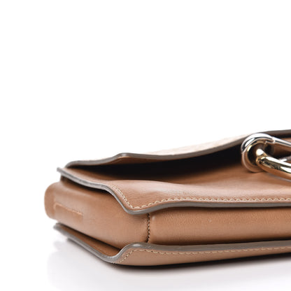 Chloe Ostrich Calfskin Small Faye Shoulder Bag Light Brown 5 of 13