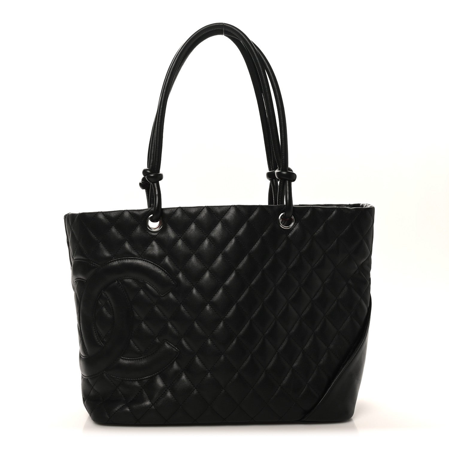 Chanel Calfskin Quilted Large Cambon Tote Black 1 of 1
