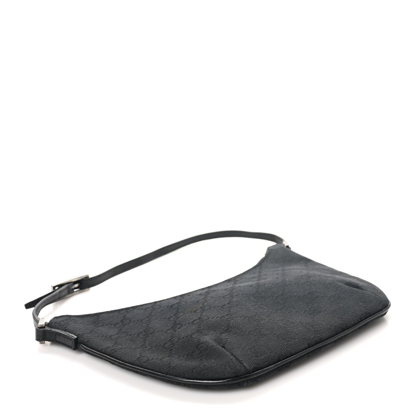 Denim Monogram Pochette Black