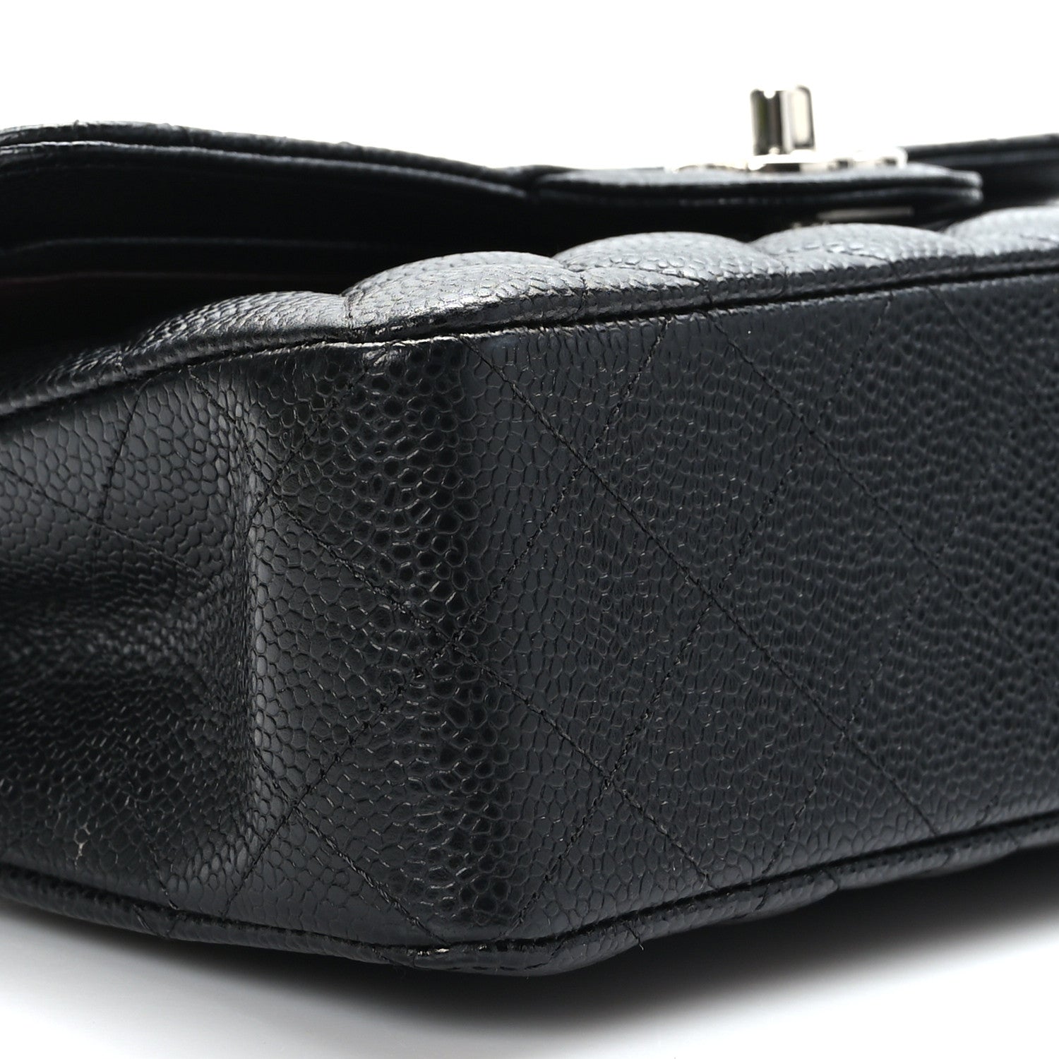 Chanel Caviar Quilted Small Double Flap Black 8 of 10