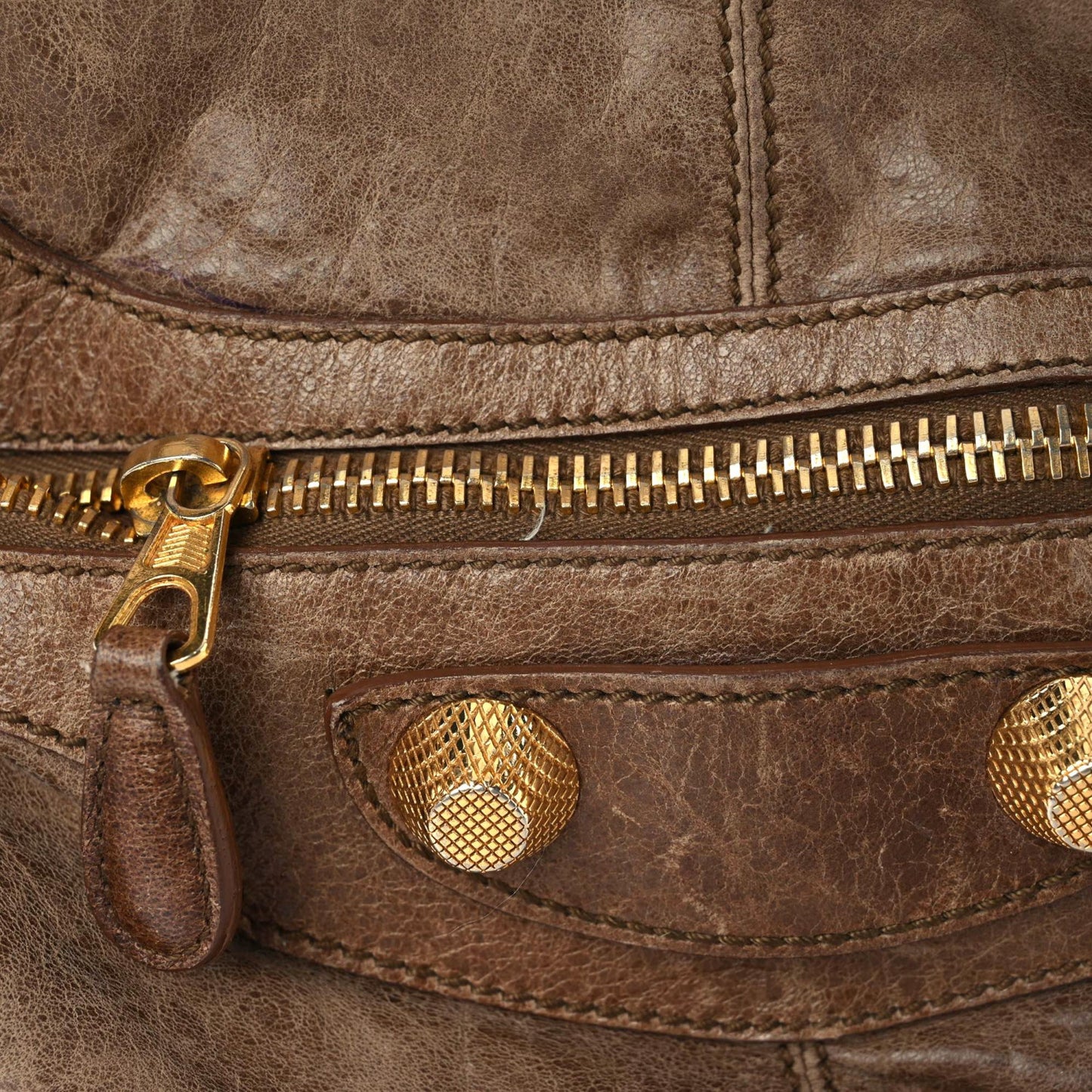 Agneau Giant 21 Gold Hardware Work Noix