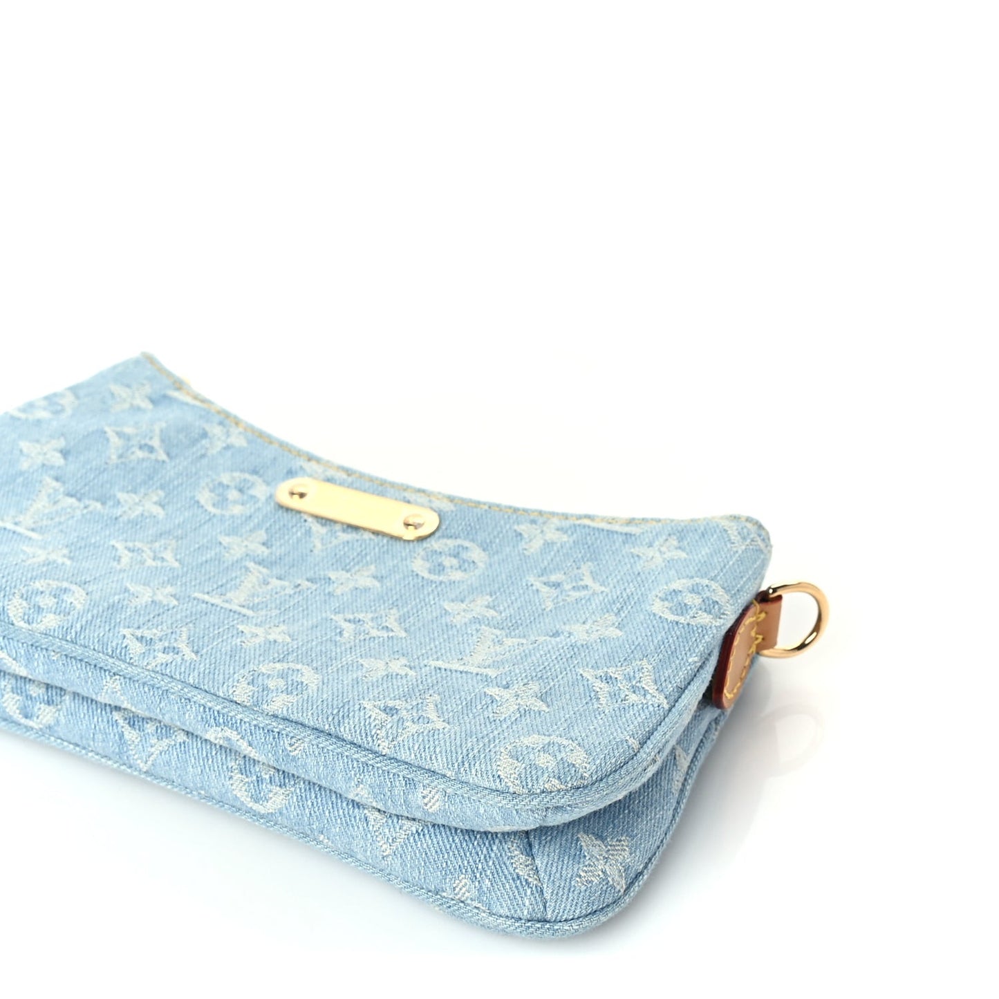 Monogram Denim Liv Pochette Sky Blue