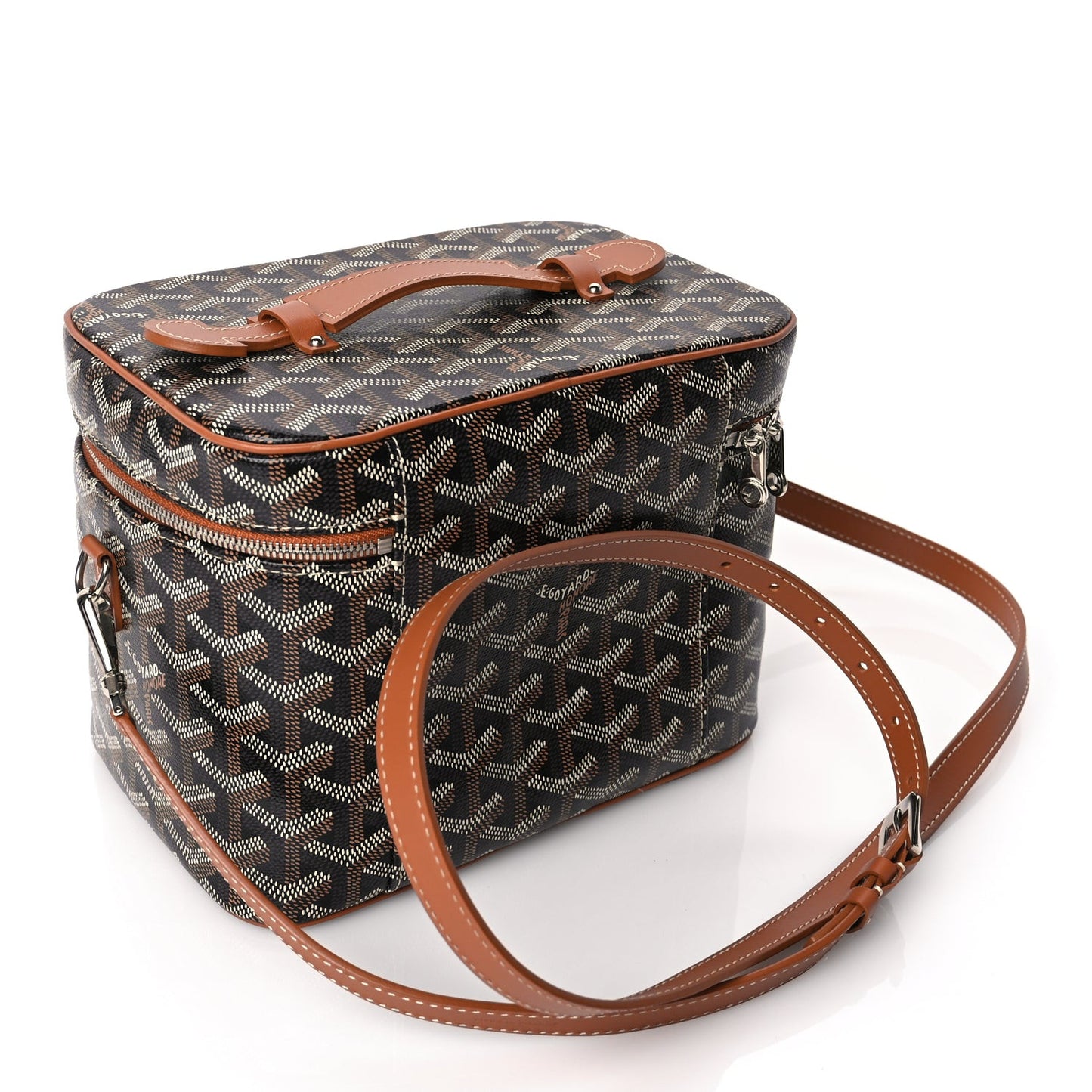 ine Muse Vanity Case Black Gold
