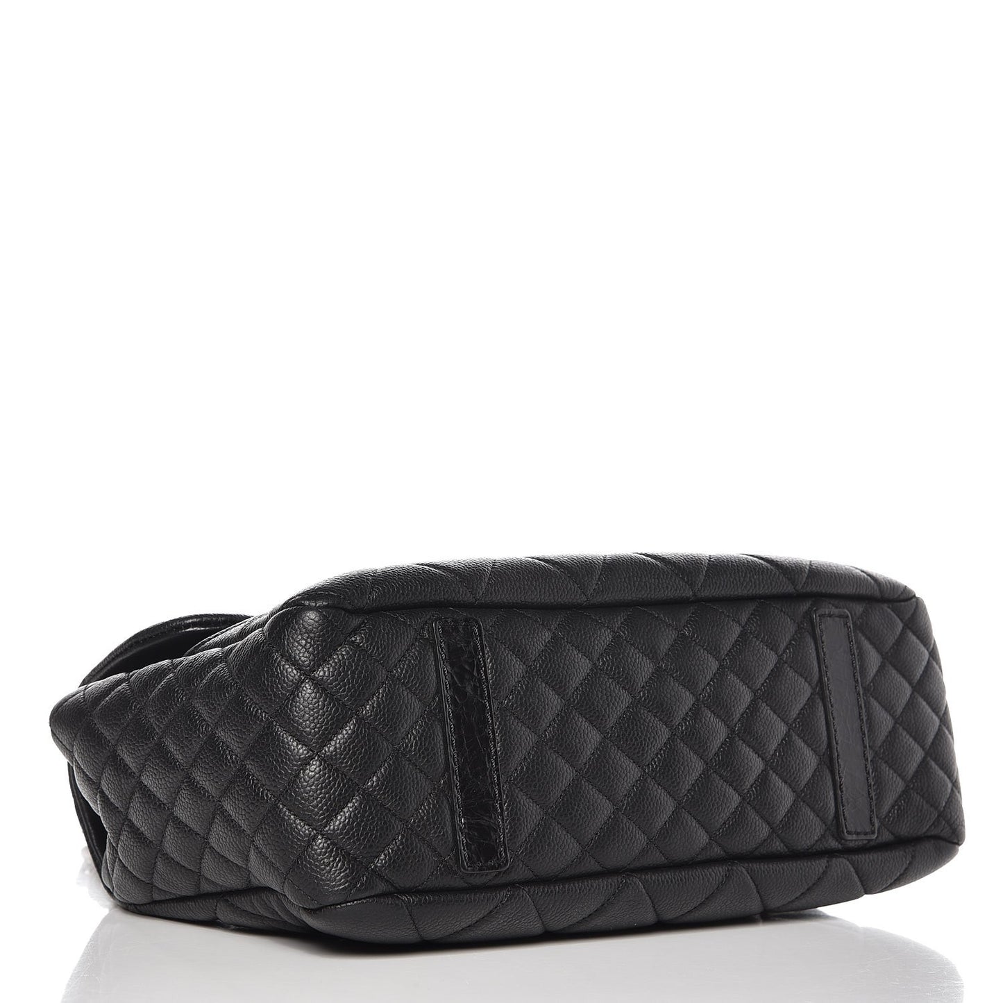 Caviar Quilted Coco Casual Flap Black