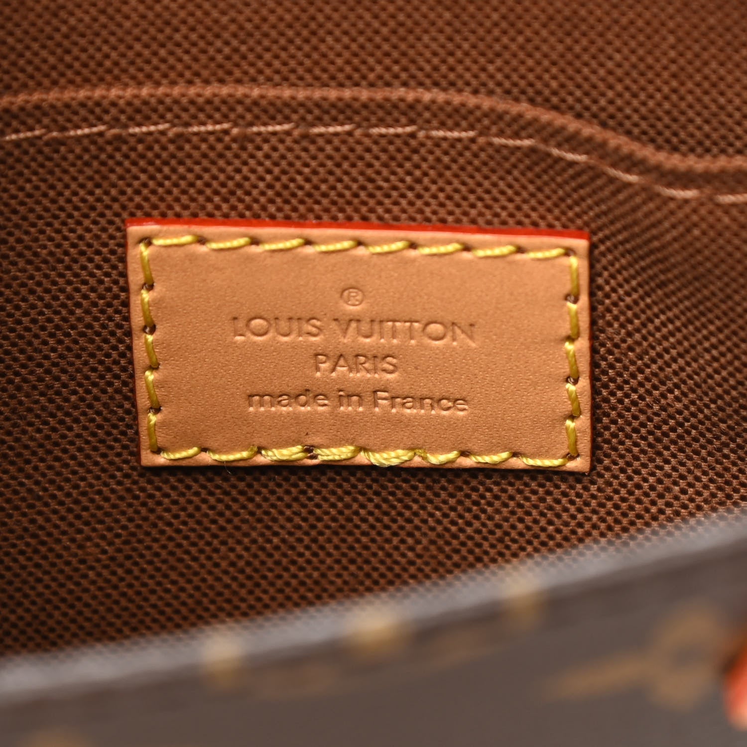 Louis Vuitton Monogram Petit Sac Plat 6 of 11