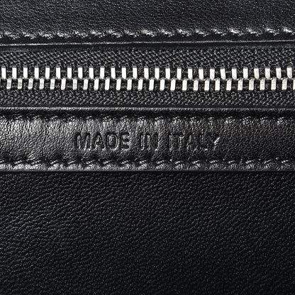 Christian Dior Lambskin Sequin Medium Diorama Flap Bag Black 7 of 7