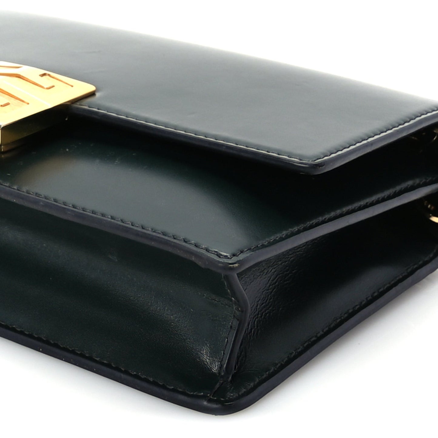 Calfskin Small 4G Chain Shoulder Bag Green