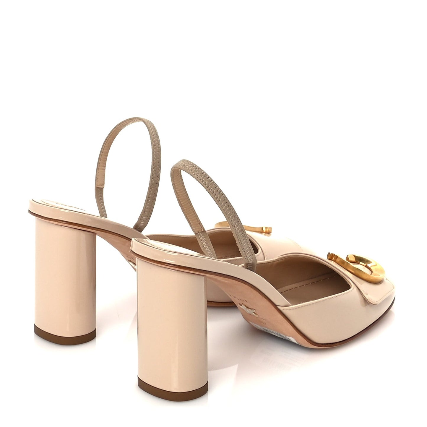 Patent Calfskin C'est Dior 80mm Slingback Sandals 37  Chair