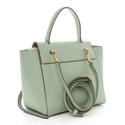 Celine Grained Calfskin Nano Belt Bag Jade 3 of 13