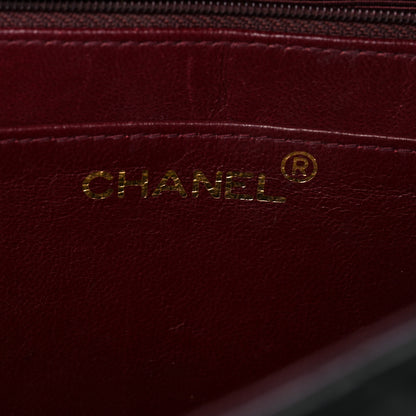 Chanel Lambskin Quilted XL Jumbo Single Flap Black 6 of 16