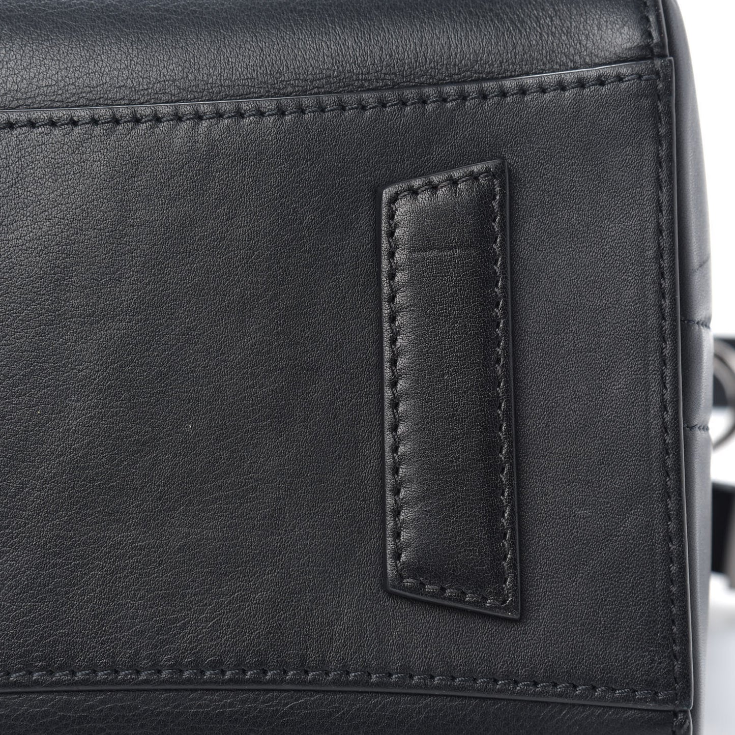 Smooth Calfskin Small Studded Antigona Black