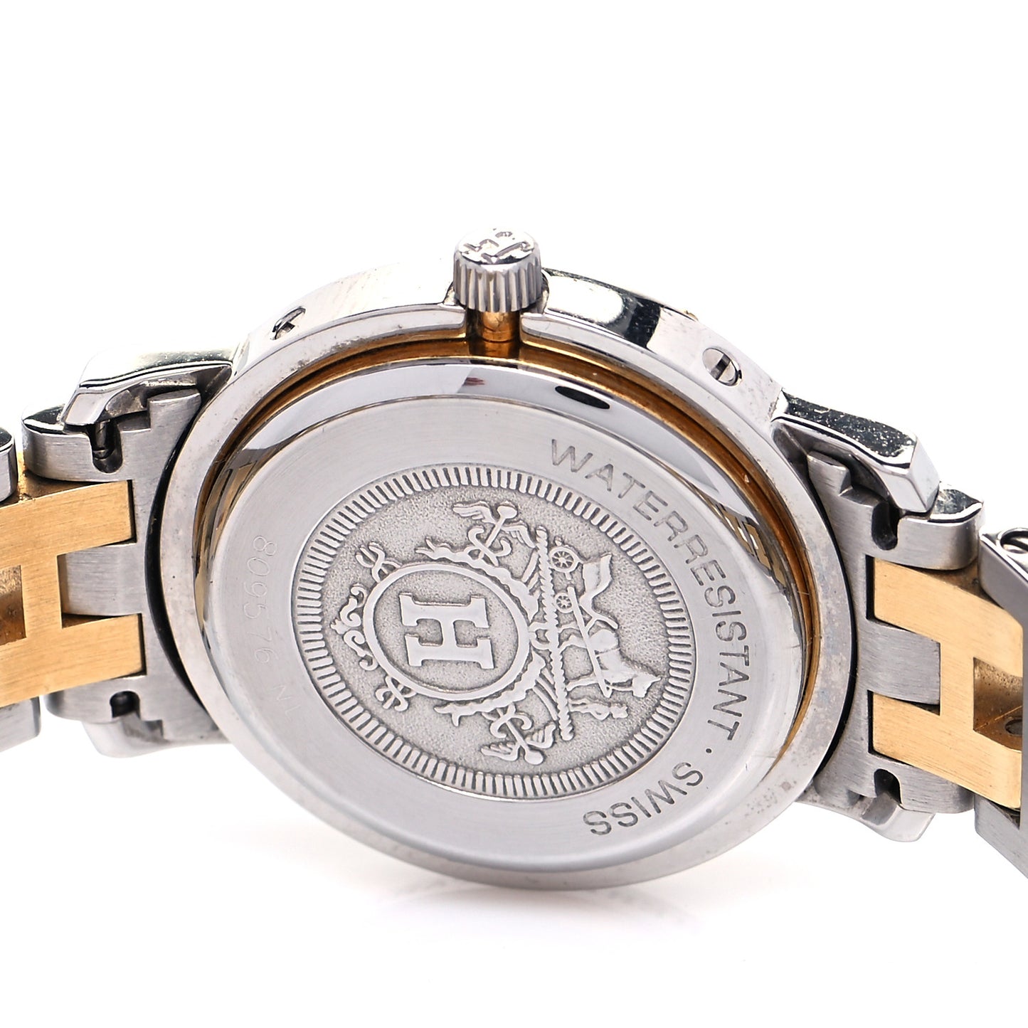 Stainless Steel 24mm Clipper Quartz Watch Gold