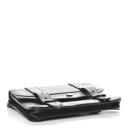 Proenza Schouler Lambskin Large PS1 Chain Wallet Black 4 of 9