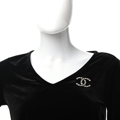 Chanel Pearl Large CC Brooch Silver 2 of 4