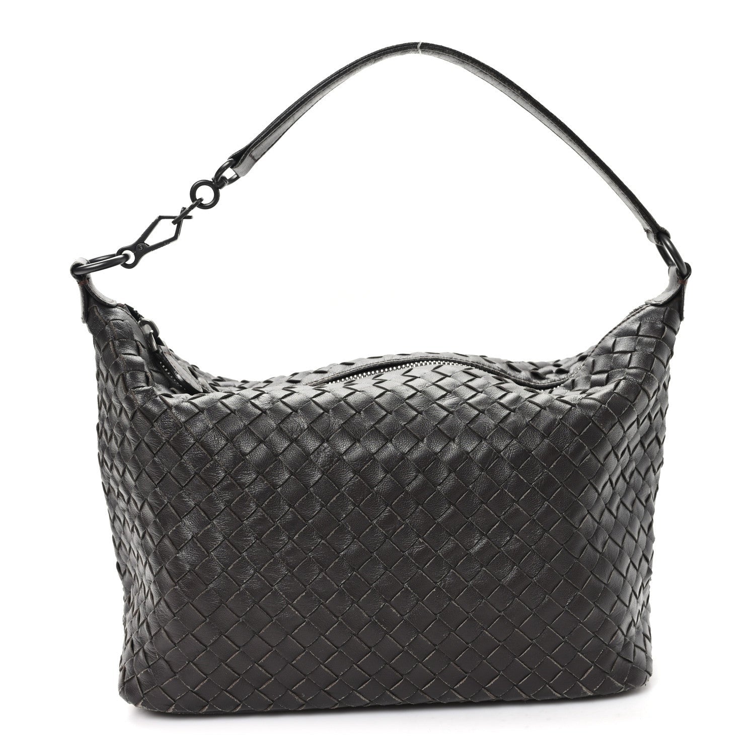 Bottega Veneta Nappa Intrecciato Small Shoulder Bag Ebano 1 of 1