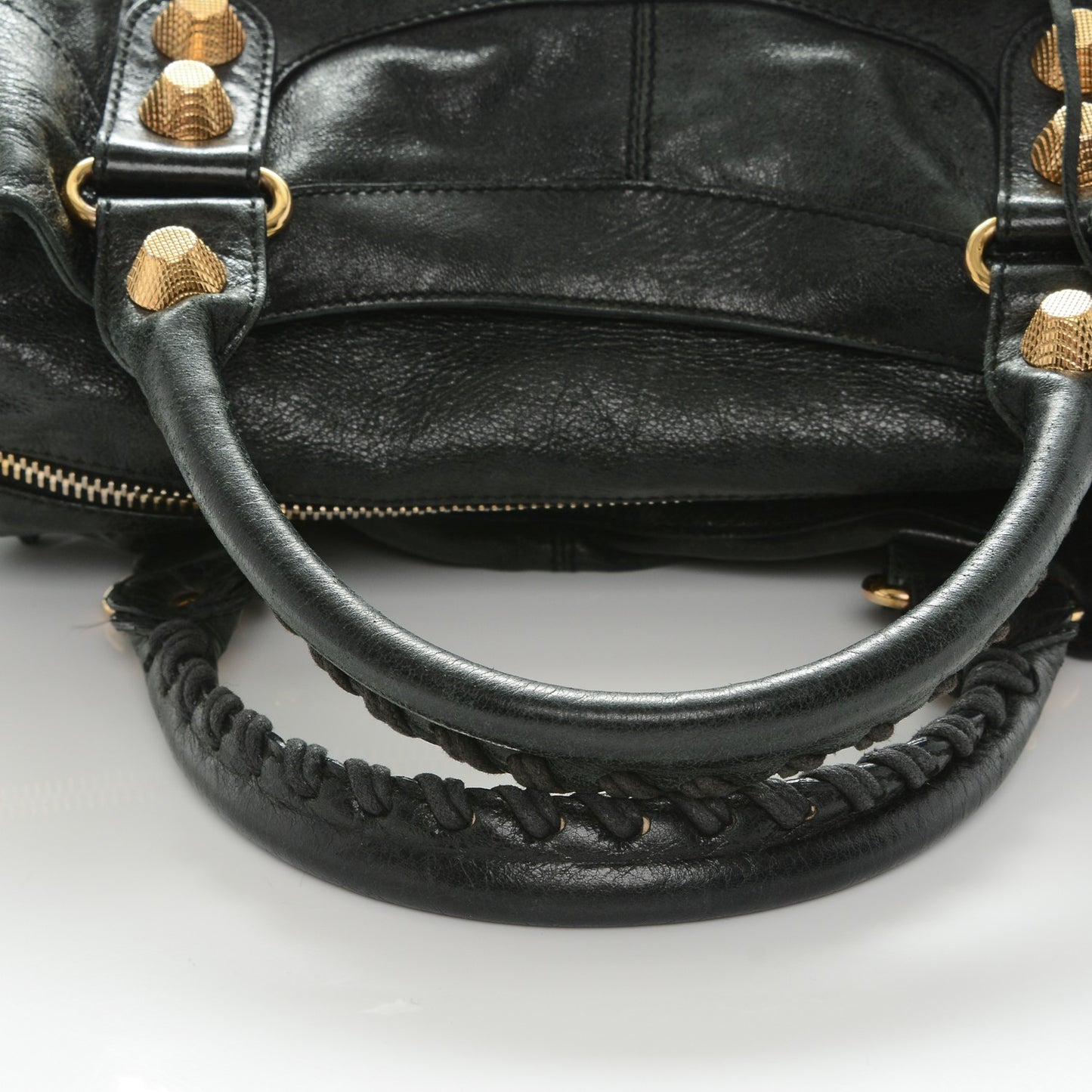 Agneau Giant 21 Gold Hardware Brief Black