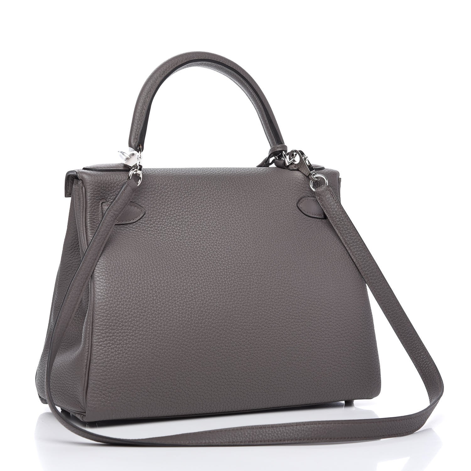 Hermes Togo Kelly Retourne 28 Etain 3 of 11