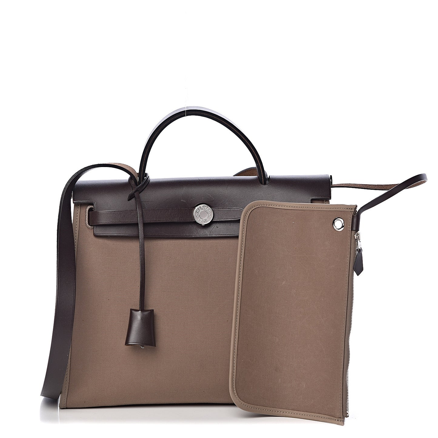 Vache Hunter Toile Herbag Zip 31 PM Etoupe Ebene