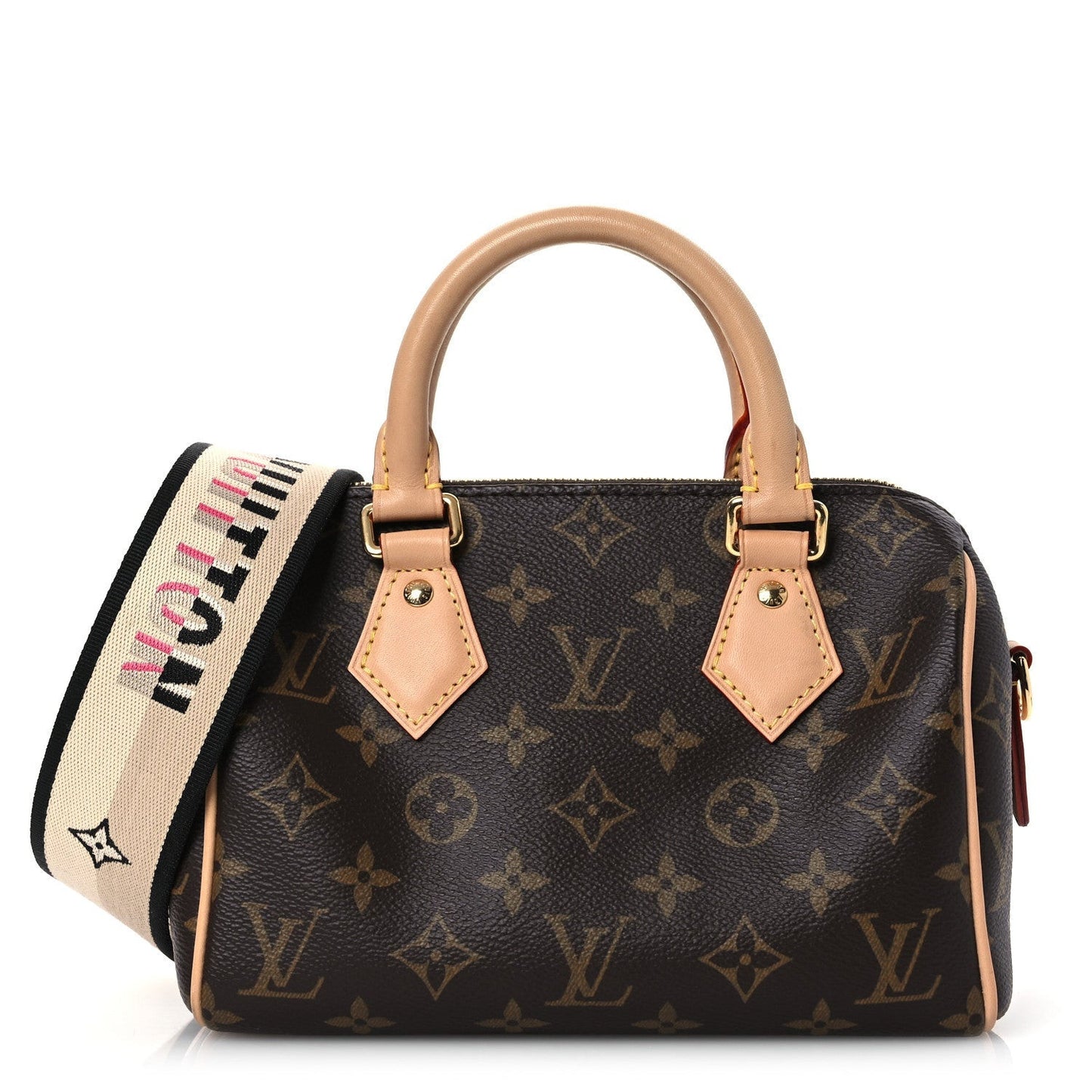 Monogram Speedy Bandouliere 20 Black