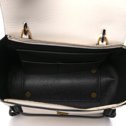 Celine Bullhide Mini Belt Bag Black White 4 of 11