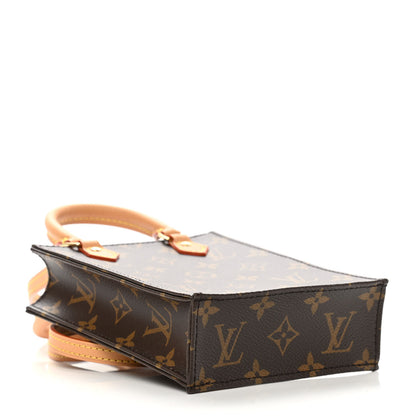 Louis Vuitton Monogram Petit Sac Plat 4 of 11