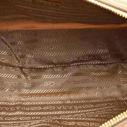 Prada Re-Nylon Vitello Medium Top Handle Bag With Padlock Cammeo 5 of 10