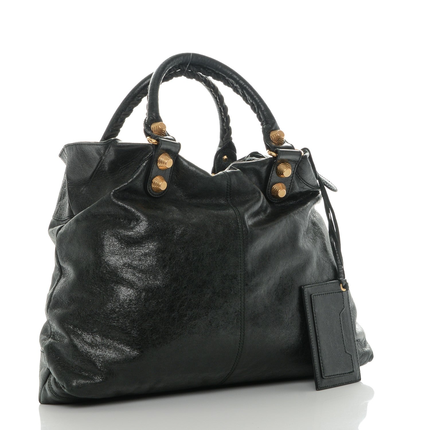 Balenciaga Agneau Giant 21 Gold Hardware Brief Black 3 of 8