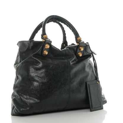 Balenciaga Agneau Giant 21 Gold Hardware Brief Black 3 of 8