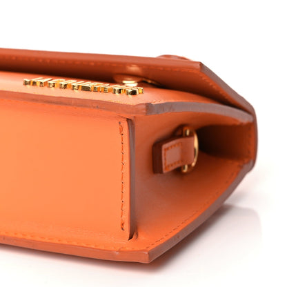 Jacquemus Smooth Calfskin Le Chiquito Long Orange 8 of 8