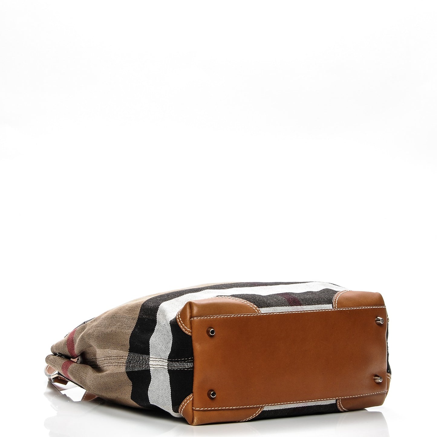 Canvas Mega Check Medium Maidstone Saddle Brown