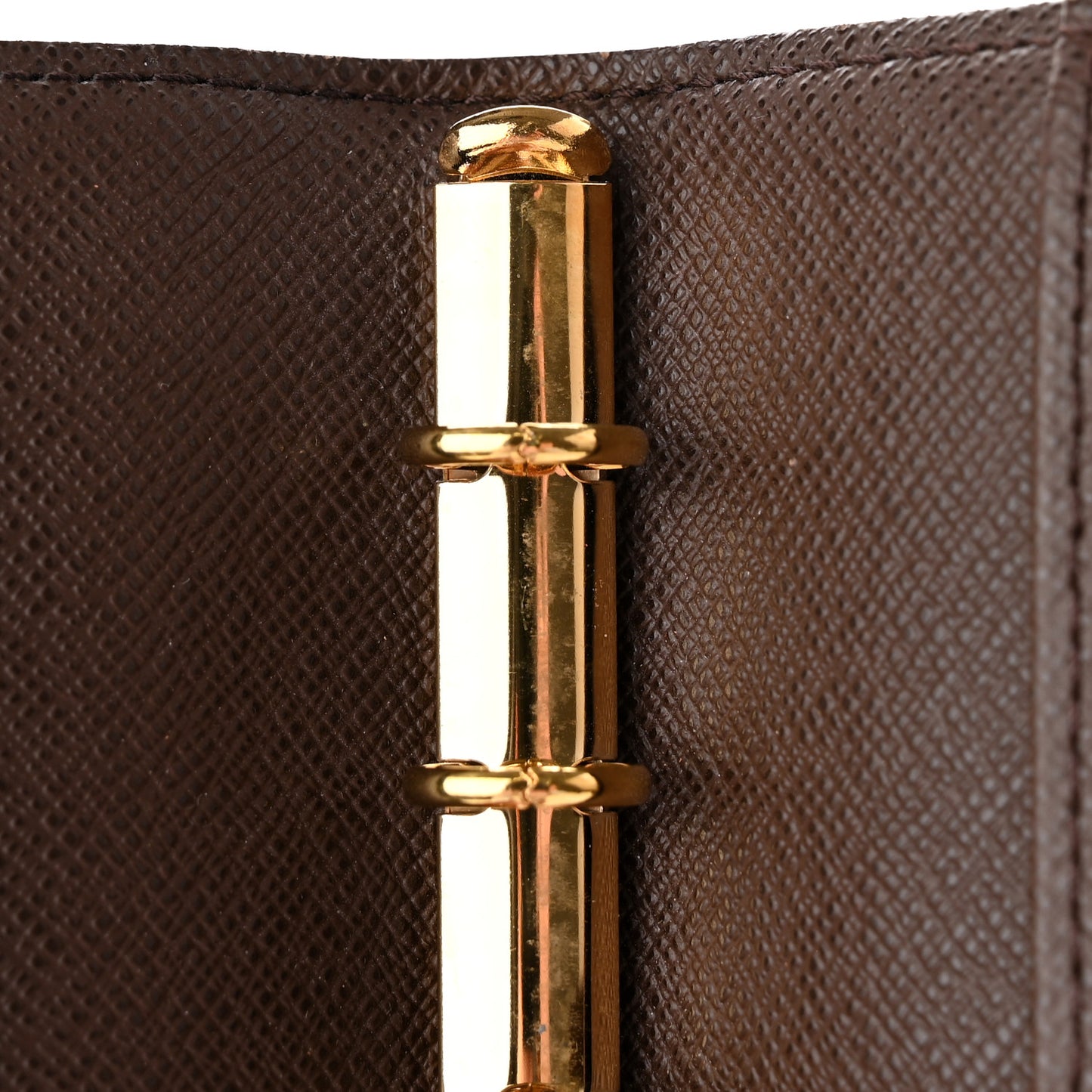 Damier Ebene Small Ring Agenda Cover