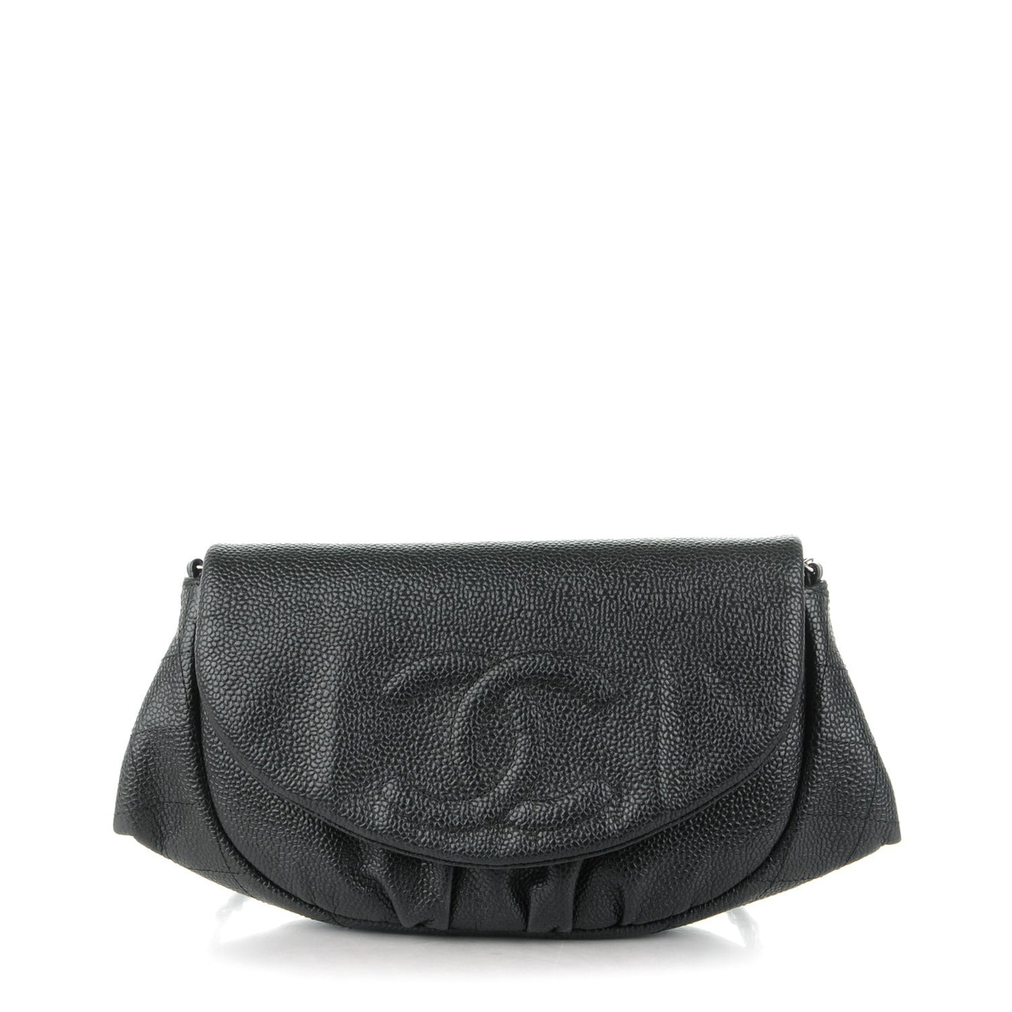 Caviar Half Moon Wallet On Chain WOC Black
