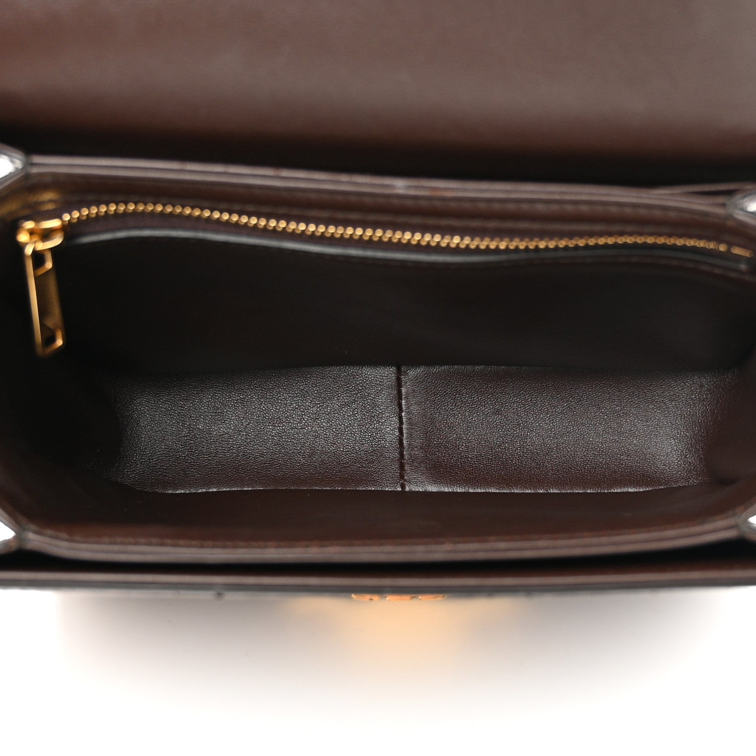 Celine Watersnake Teen Triomphe Brown 5 of 16