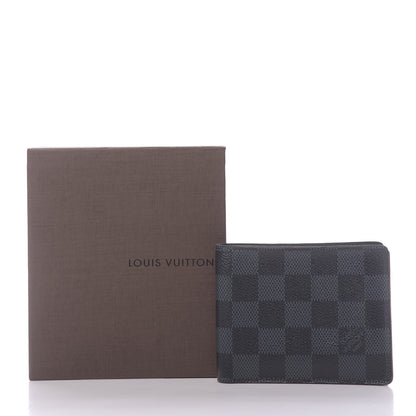Louis Vuitton Damier Cobalt Slender Wallet 8 of 8