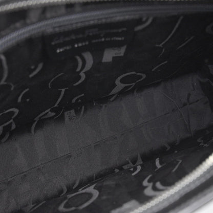 FASHIONPHILE SALVATOREFERRAGAMOSmoothCalfskinBoxShoulderBagAnthracite 6 of 7