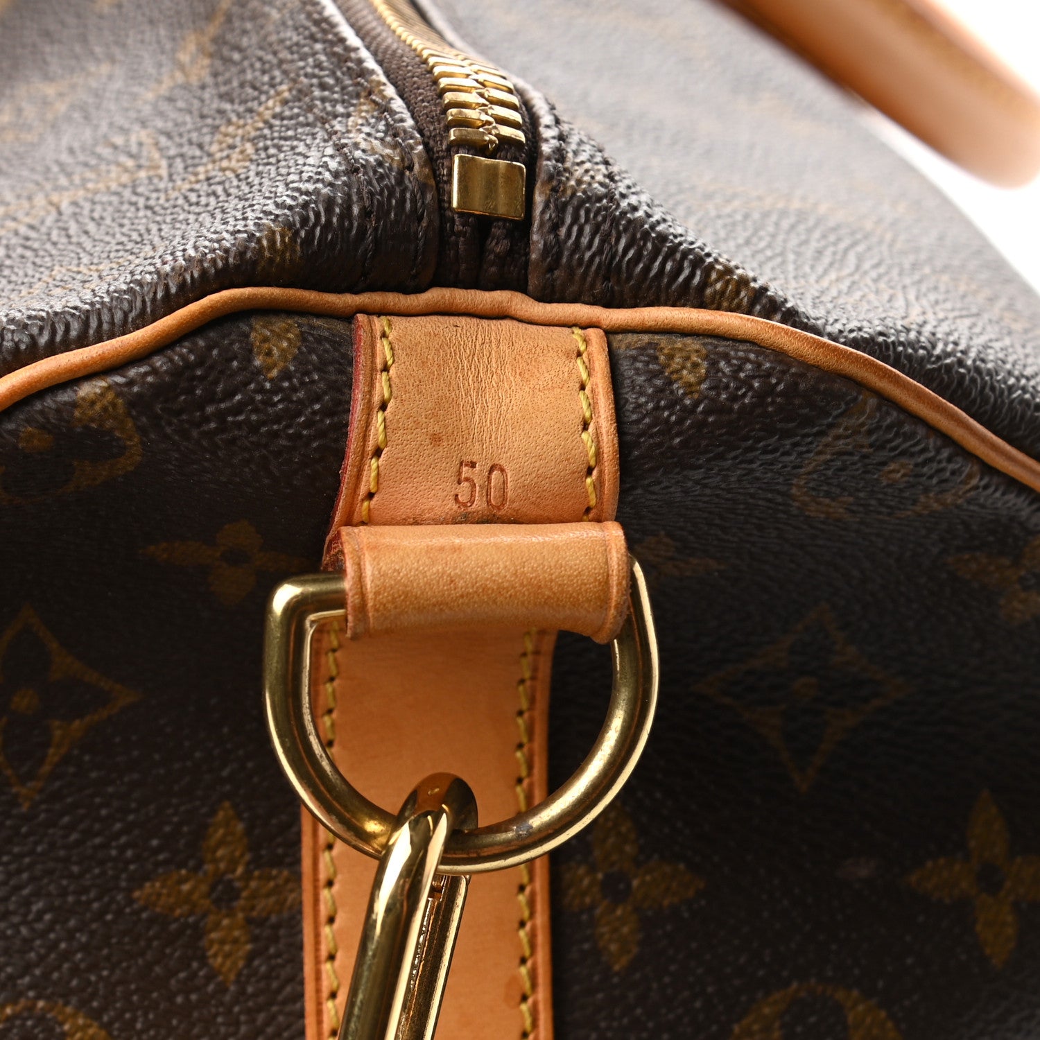 Louis Vuitton Monogram Keepall Bandouliere 50 17 of 17