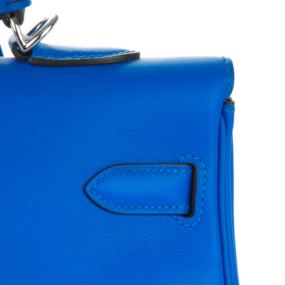 Hermes Swift Lakis Kelly 35 Bleu Hydra 24 of 24