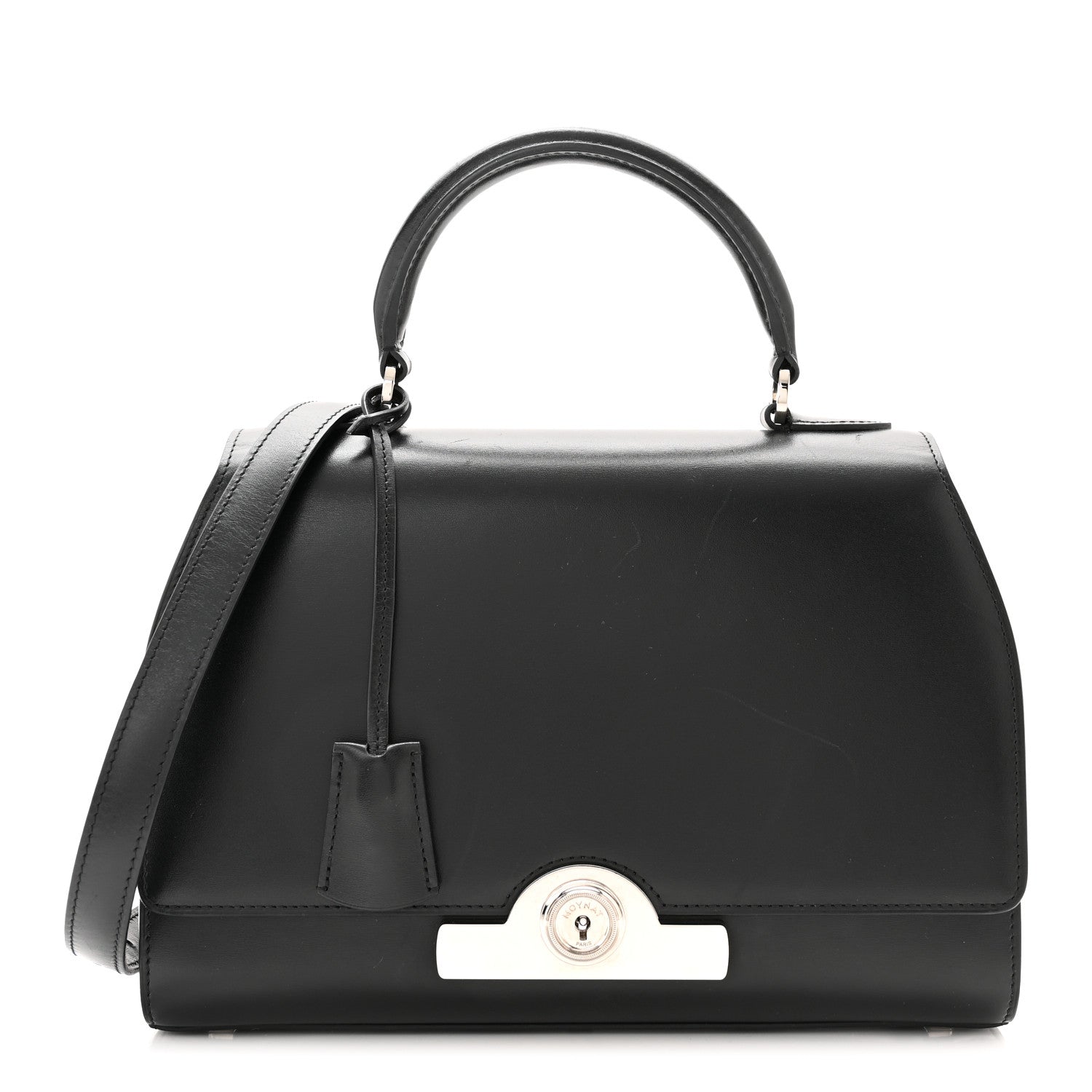 Moynat Box Calfskin Rejane PM Black 1 of 9