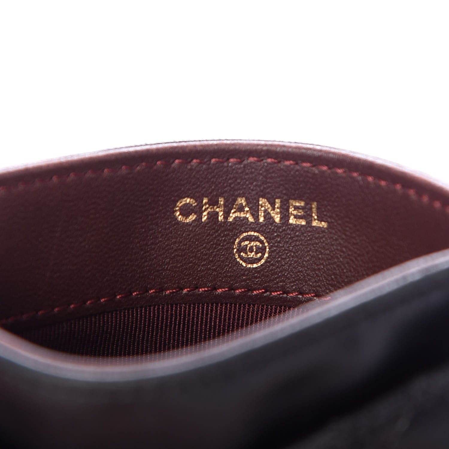 Chanel Lambskin Quilted Card Holder Black 6 of 8