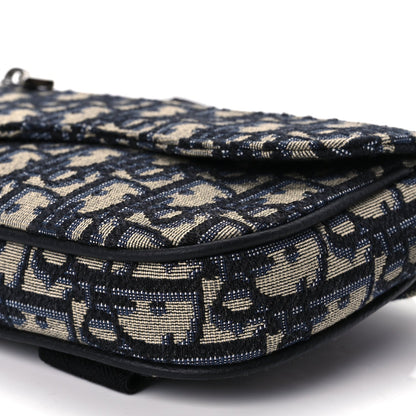 Christian Dior Oblique Arm Pouch Blue 9 of 9