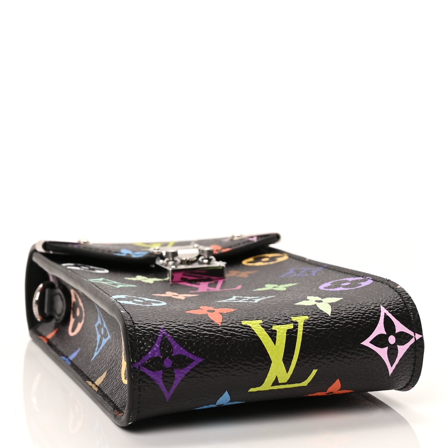 Louis Vuitton LV X TM Monogram Multicolor Phone Pouch Metis  Black 3 of 8