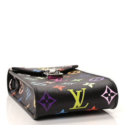Louis Vuitton LV X TM Monogram Multicolor Phone Pouch Metis  Black 3 of 8