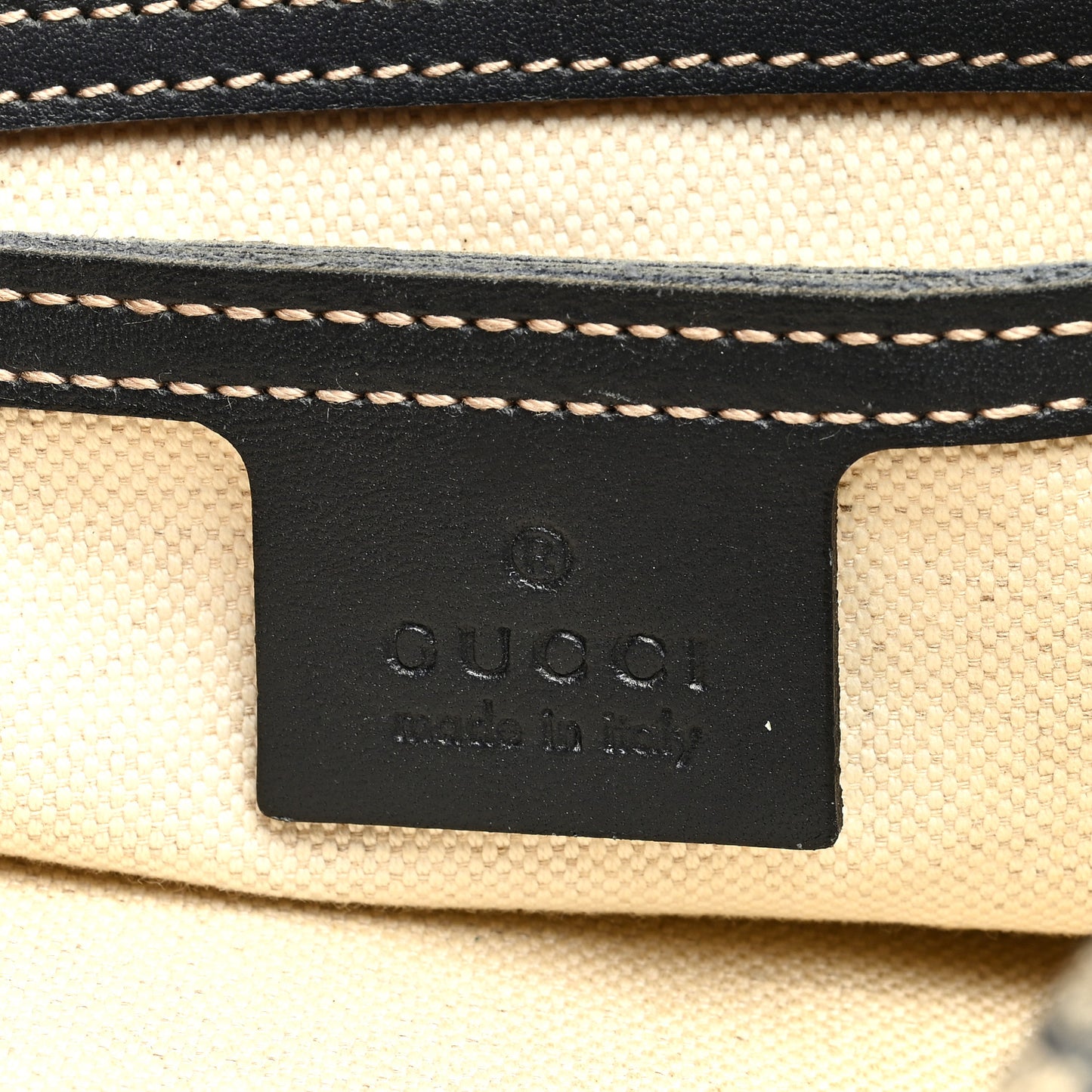 GG Plus Monogram Belt Bag Navy