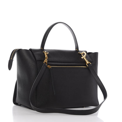 Celine Grained Calfskin Mini Belt Bag Black 3 of 9