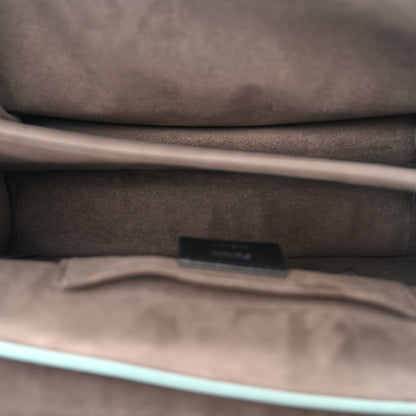 Fendi Vitello Liberty Scalloped Studded Kan I Shoulder Bag Bordeaux 5 of 13